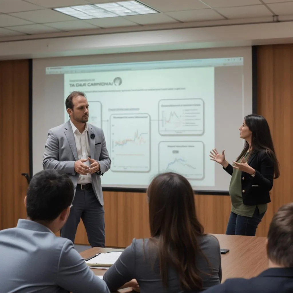Charla sobre finanzas en Universidad de Buenos Aires