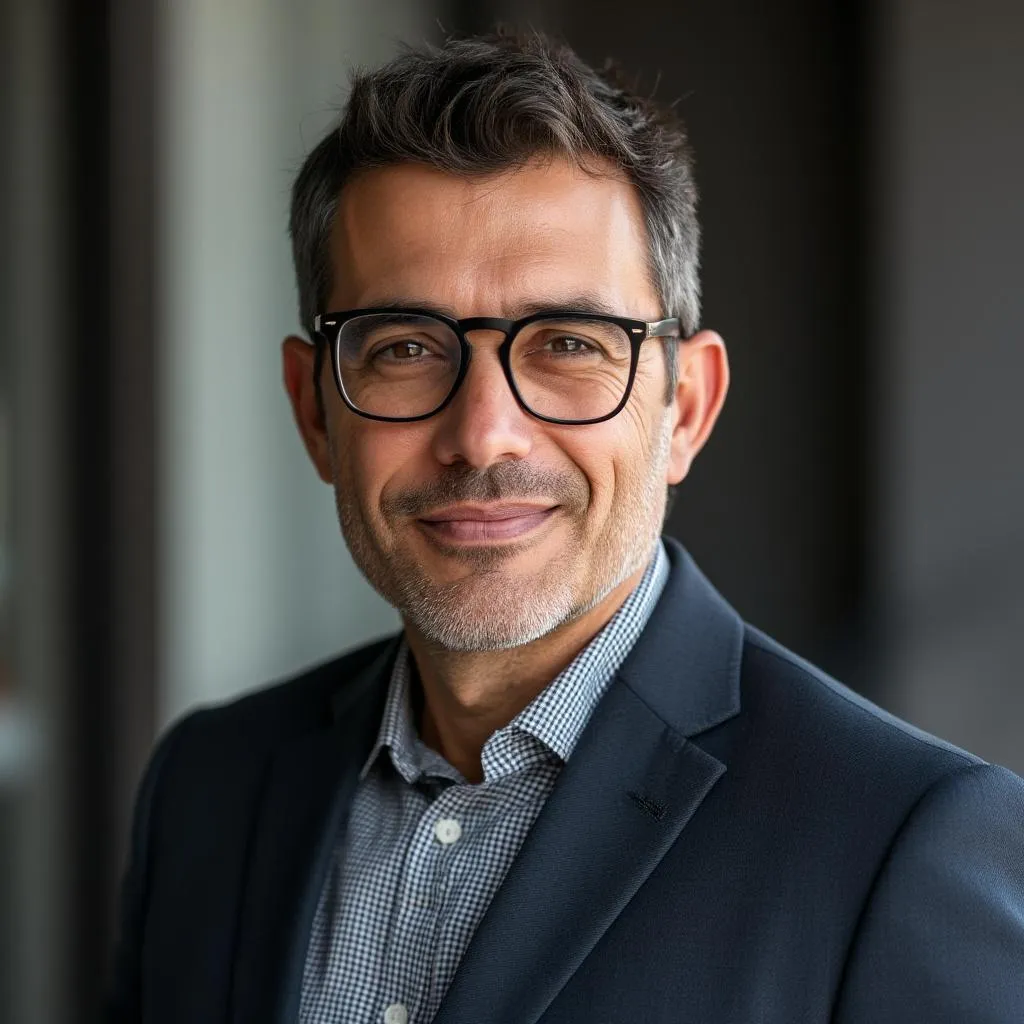 Retrato de Mauricio Roldán